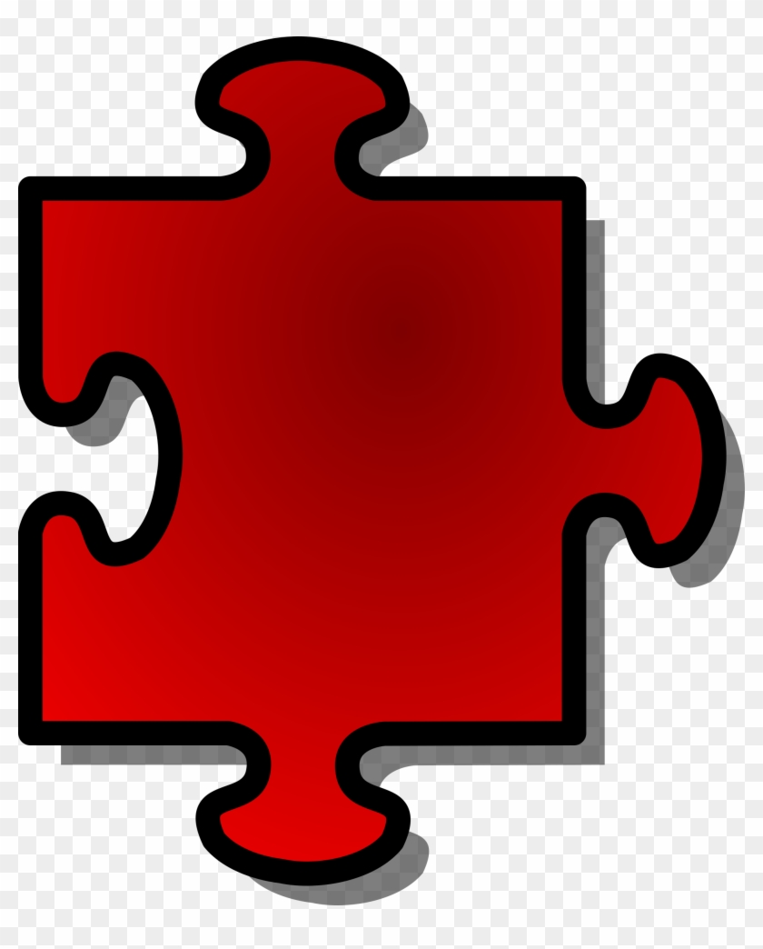 Free Vector Jigsaw Puzzle Clip Art - Puzzle Pieces Clip Art #132926