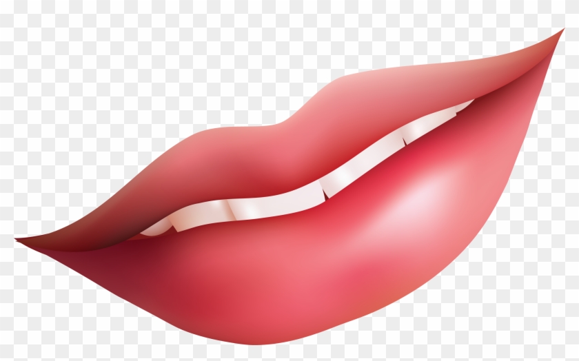 Lips Open Mouth Clipart Image - Lip Clipart Png #133014