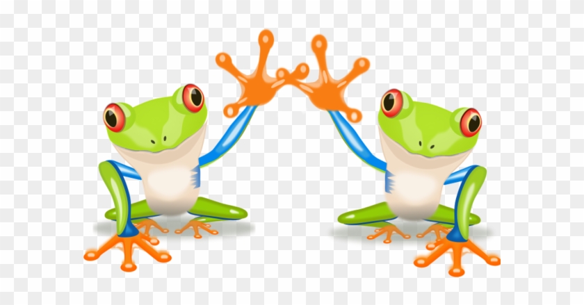 Related Pictures High Five Hand Clipart Car Pictures - Clipart Two Frogs #133047