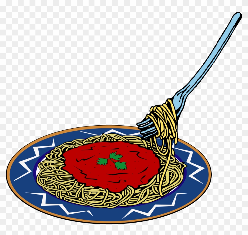 Spaghetti Clip Art Clipart Free Clipart - Plate Clip Art #133071