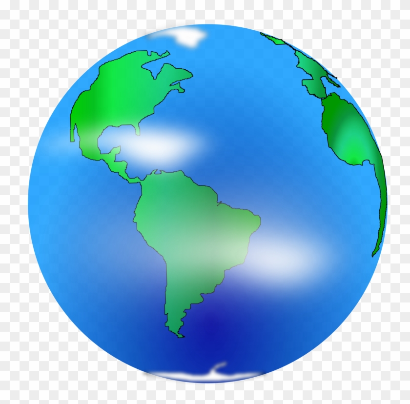 Earth Clipart Computer - Planaeta Tierra Caricatura Png #133197