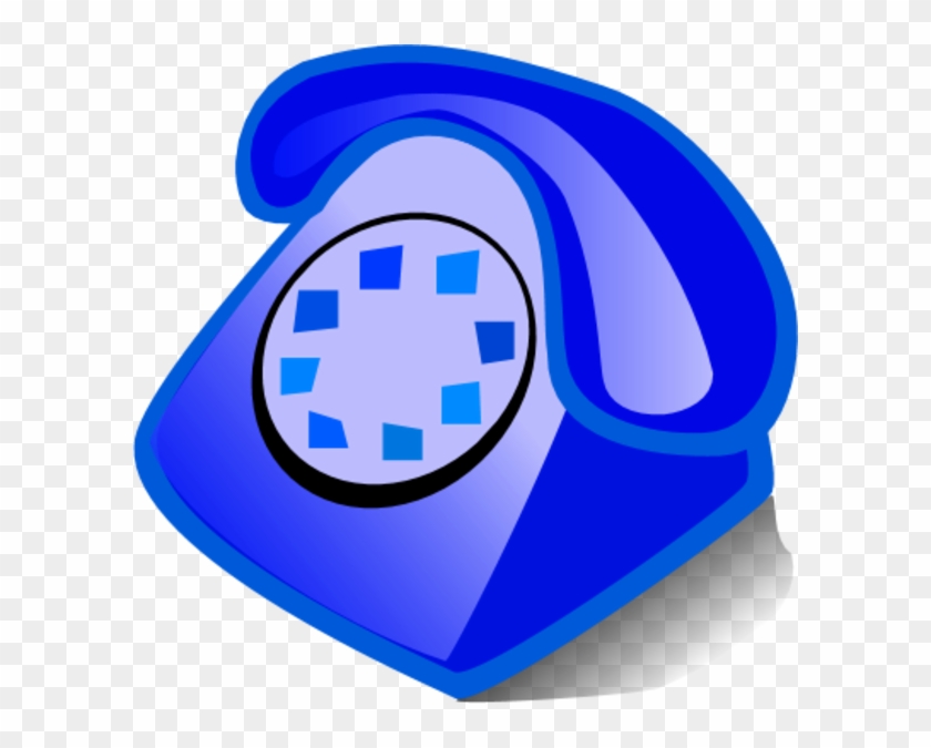 Phone - Clipart Of Blue Colour #133286