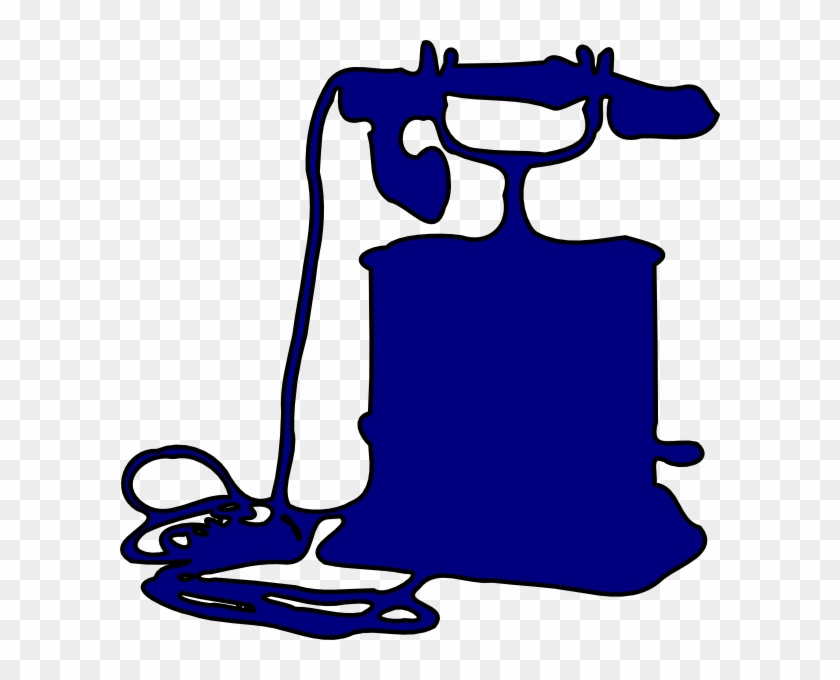 Telephone Outline Clip Art At Clker - Telephone #133324