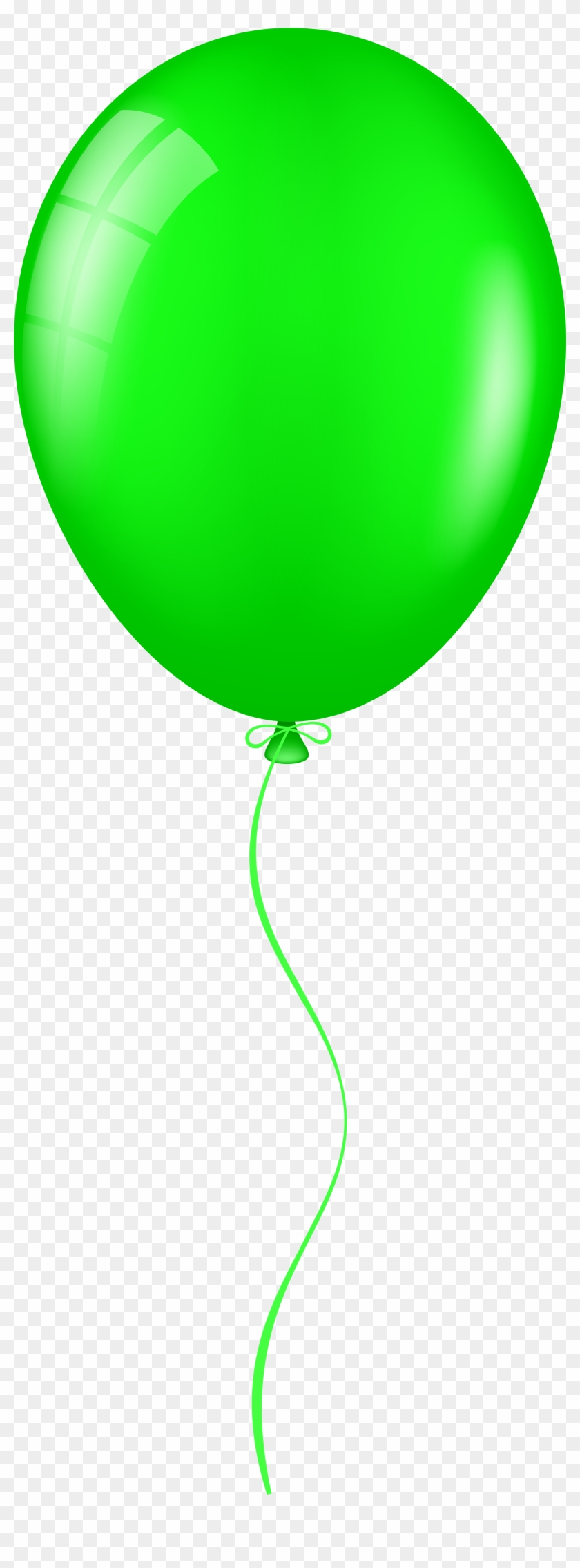 Green Balloon Png Clip Art - Blue Balloon Clipart #133336