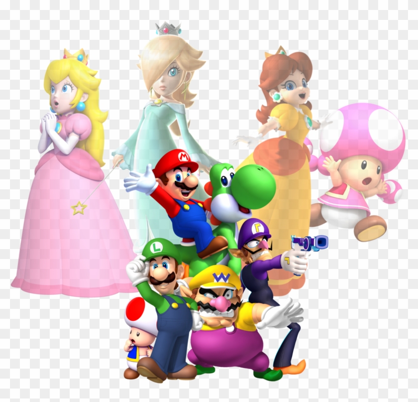 Super Mario Characters 2013 By Legend-tony980 - Wigglewalls 6" Rosalina Princess Super Mario Bros Galaxy #133343
