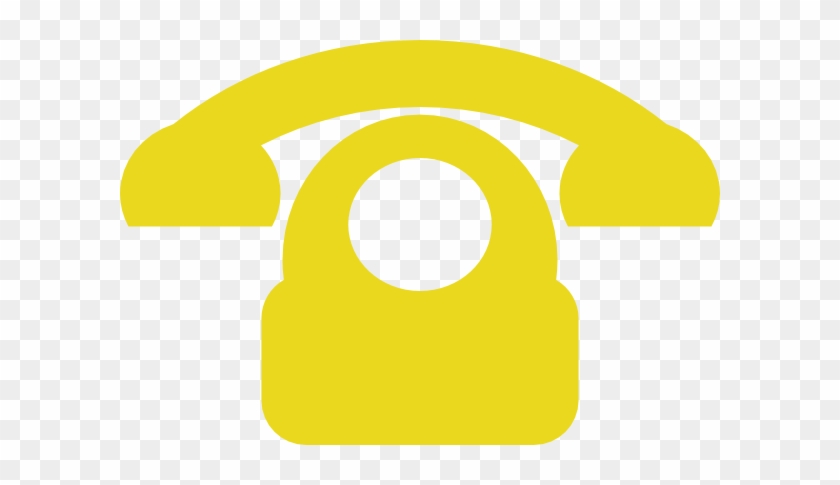 Yellow Phone Clip Art At Clker - Yellow Phone Clipart #133364