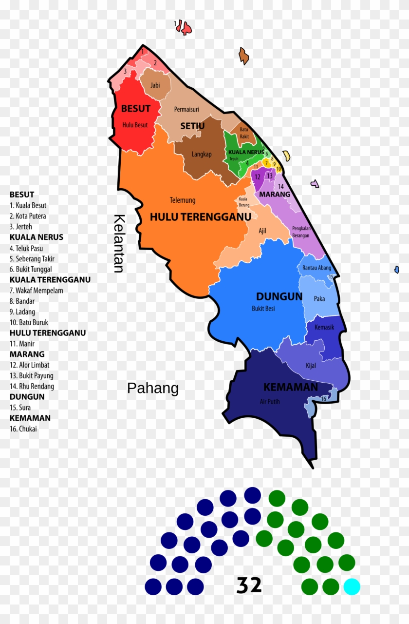 Big Image Terengganu Map Free Transparent Png Clipart Images Download