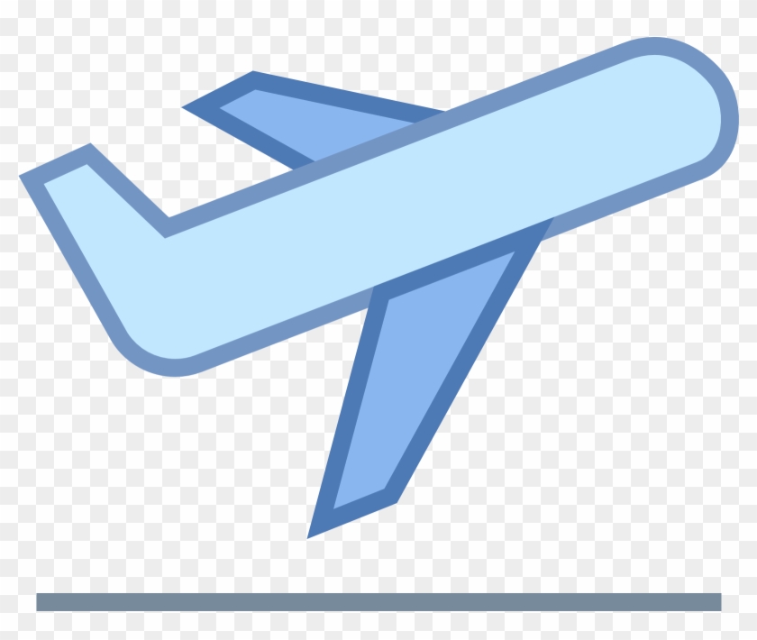 Airplane Take Off Icon - Plane Icon Png Colour #133481