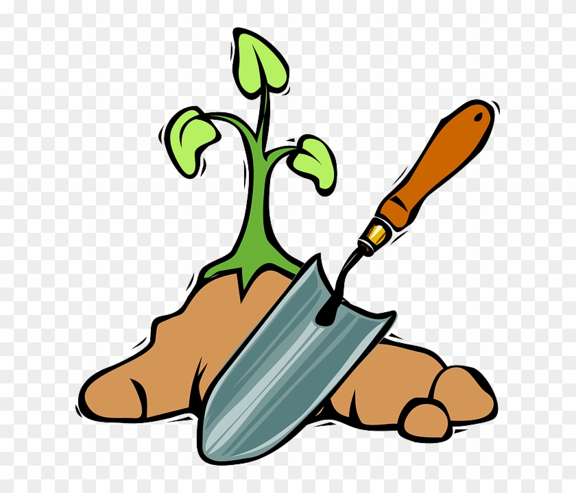 Spade-24434 - Gardening Clipart Png #133493