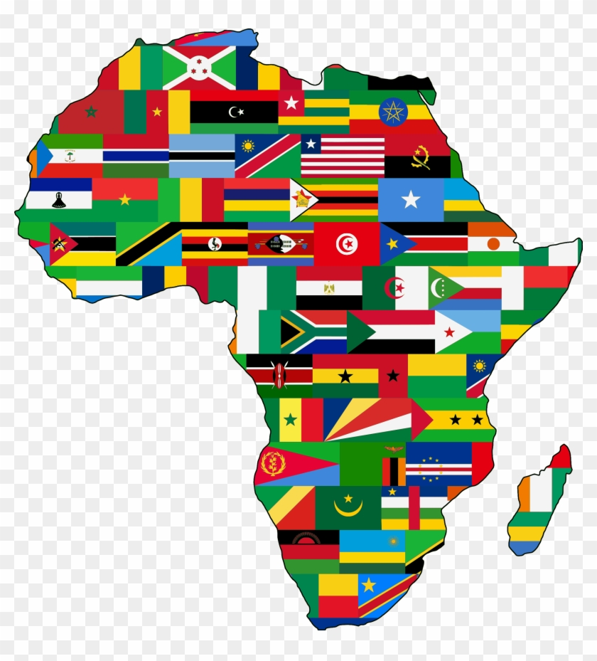 Africa - Beautiful Map Of Africa #133603