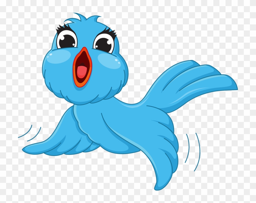 Clipart Of Cartoon Birds Cute Blue Bird Free Colored - Clipart Of Cartoon Birds Cute Blue Bird Free Colored #133690