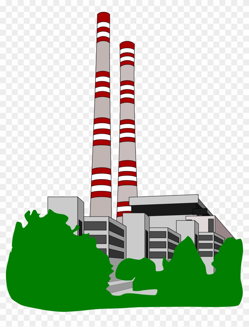 Factory Clipart Free Clip Art Of 8 Clipartwork - Electric Power Plant Clipart #133741