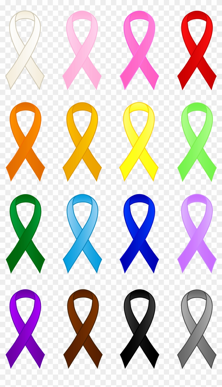 Awareness 20clipart - Clip Art Cancer Ribbons #133792