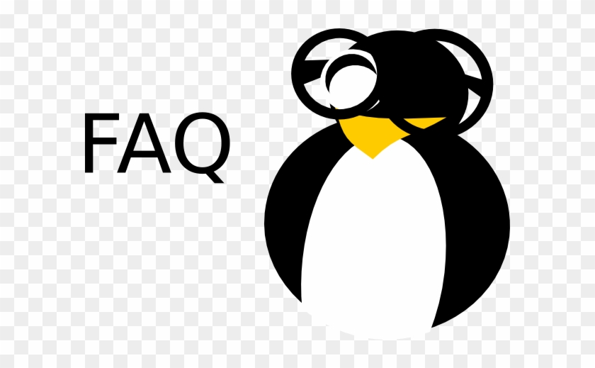 Faq Penguin Nerd Clip Art - Clip Art #133917