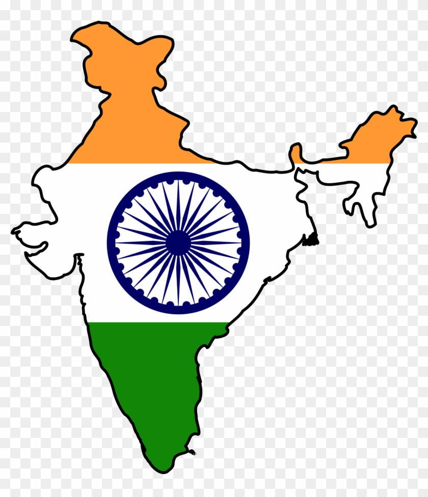 English Clip Art Images Shape Of India Map Free