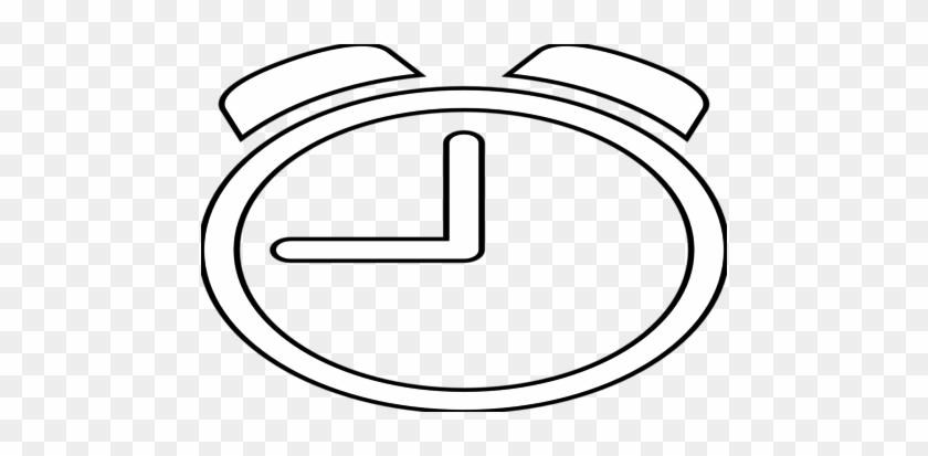 Clock Clip Art White - Clip Art #134192