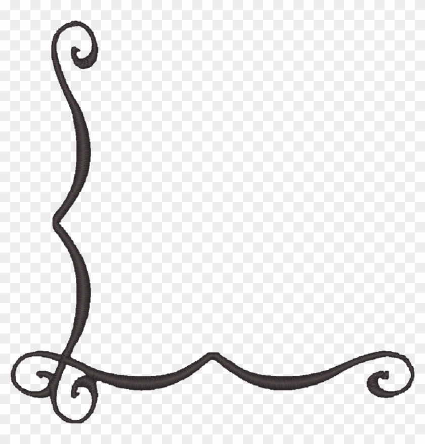 Scroll Design Clip Art Corner Clip Art Designs Clipartfest - Simple Corner Border Design #134312