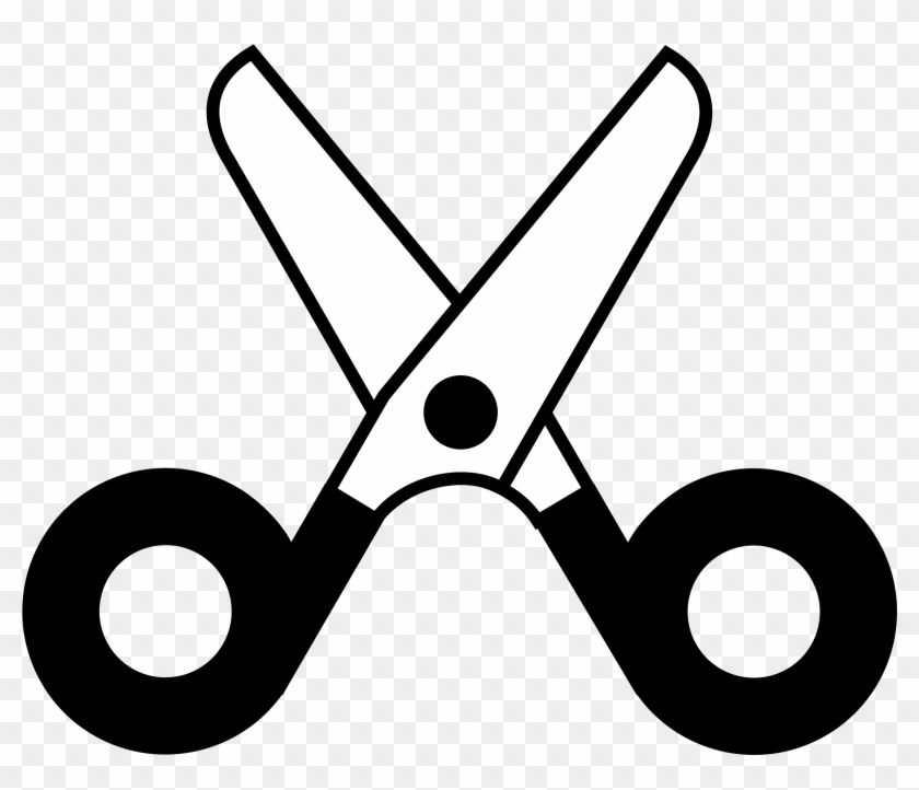 Big Image - Scissors Black And White #134743