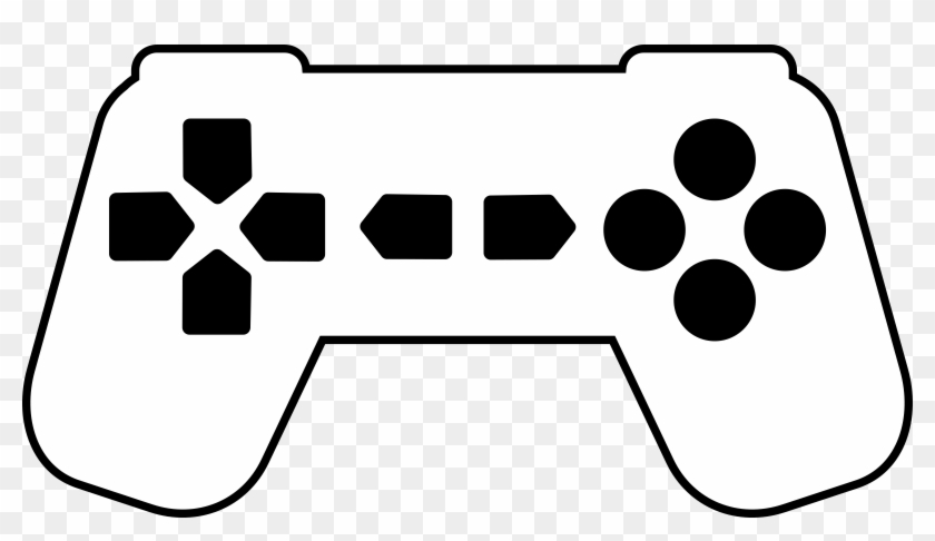 Controller Clipart Black And White Game Controller Black And White Free Transparent Png Clipart Images Download