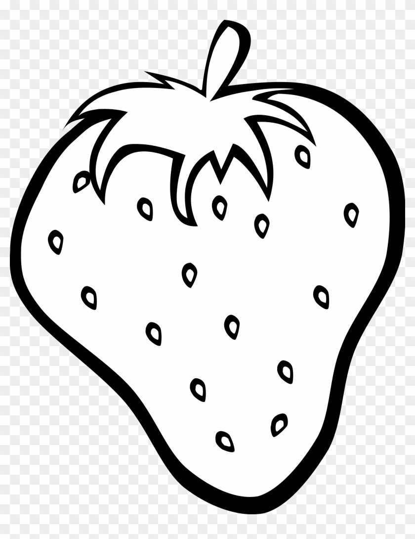 Fruit Drawings - Fruits Clipart Black And White #135113