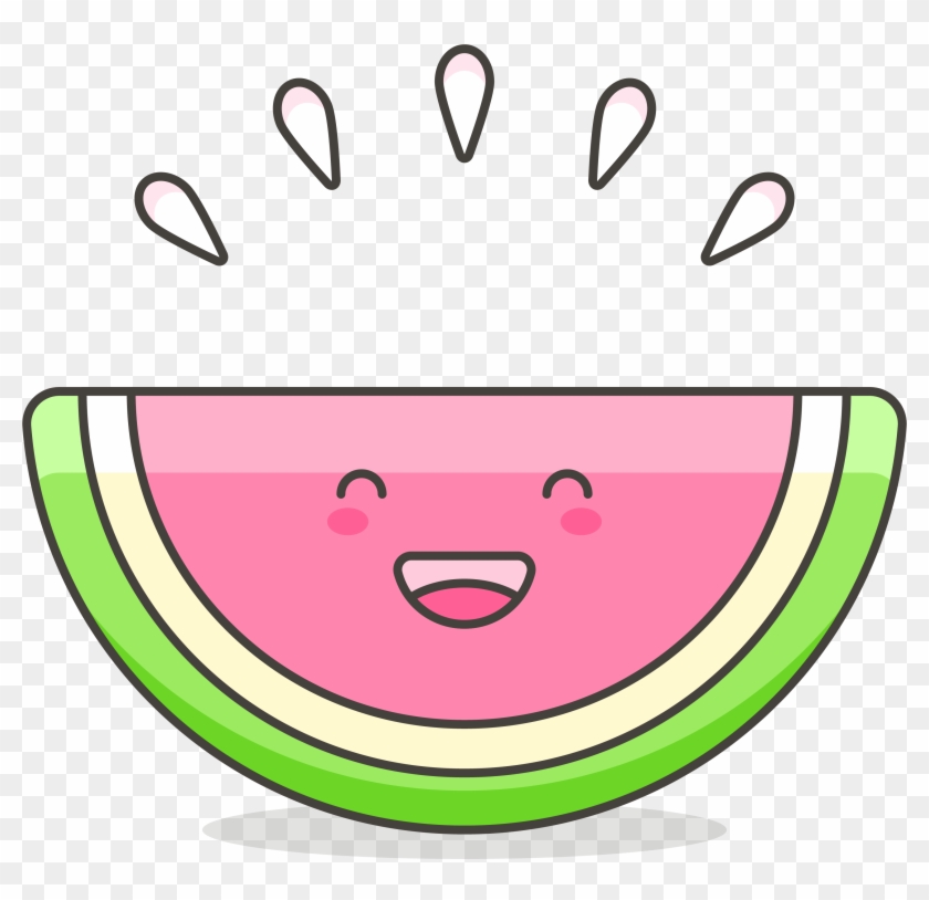 Drawing Watermelon Clip Art - Cute Watermelon Cartoon #135123