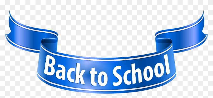 Back To School Banner Png Clip Art Imageu200b Gallery - Blue #135154