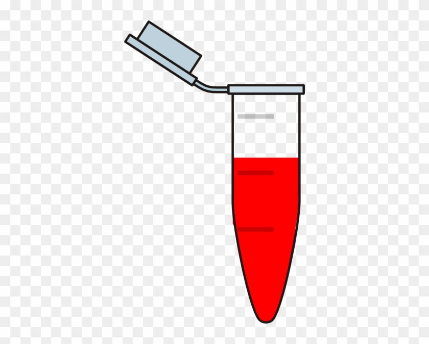 Eppendorf With Blood Zxc Clip Art - Eppendorf Tube Png #135213