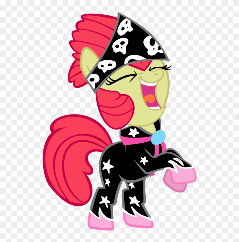 Pin Talent Show Clipart - Mlp Apple Bloom Rock #135462