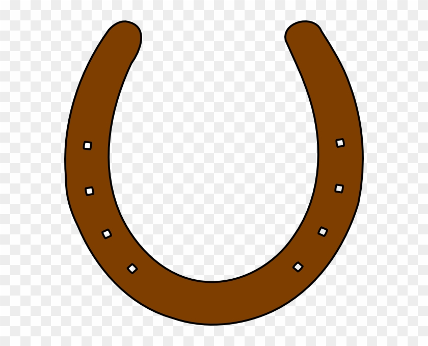 Horse Shoe Outline Clip Art - Cartoon Horse Shoe #135500