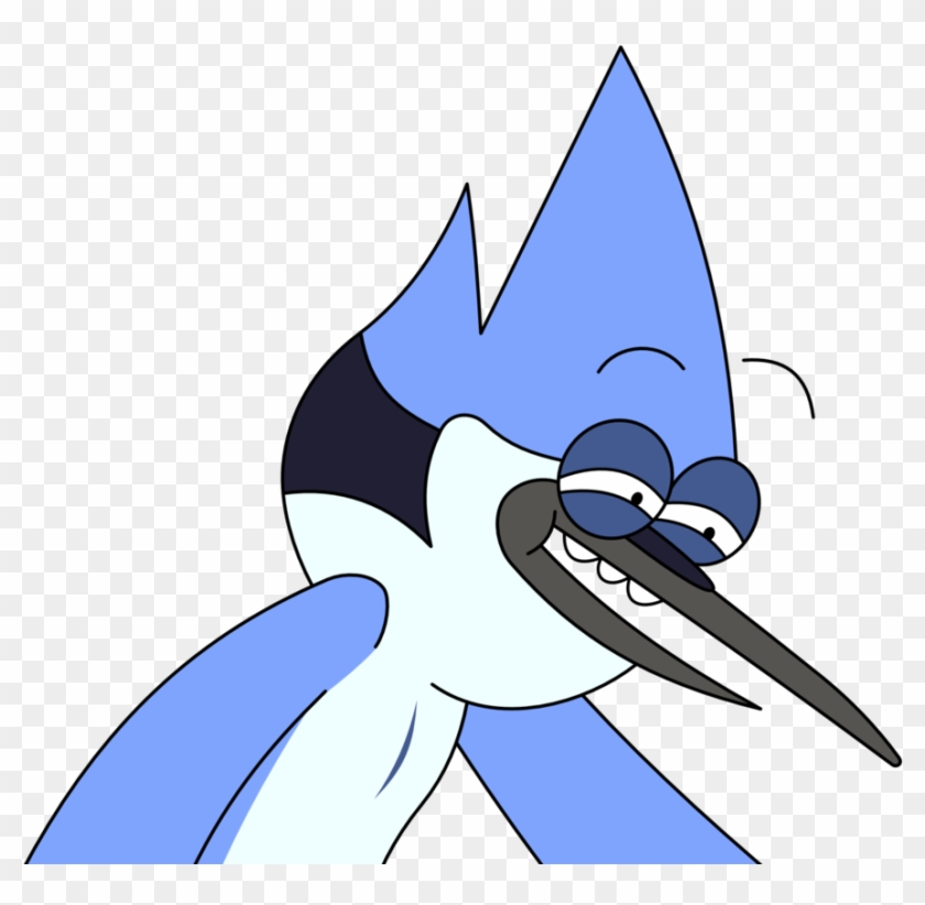 Regular Show Mordecai Rpe Face By Kol98 Clipart - Mordecai Regular Show Face #135555