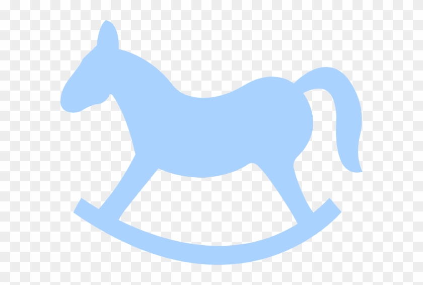 Free Blue Horse Cliparts, Download Free Clip Art, Free - Blue Rocking Horse Png #135806