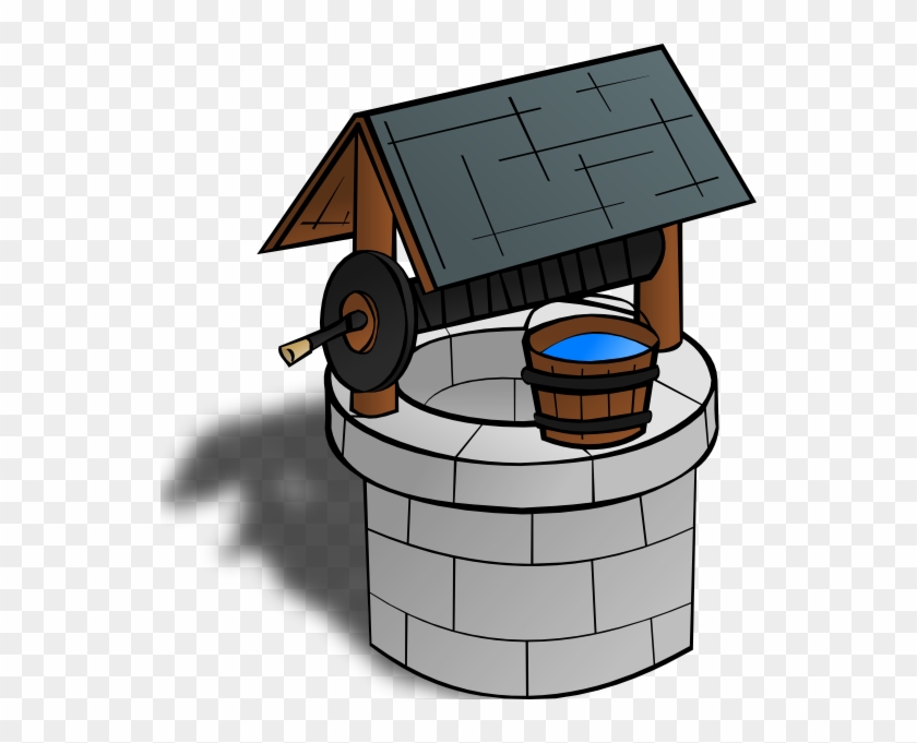 Free Vector Wishing Well Clip Art - Deep Well Clipart #135822