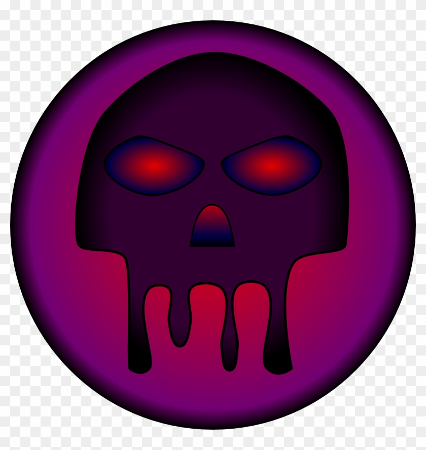 Evil Skull By Boomershin On Clipart Library - Ozone Layer Hole #135887
