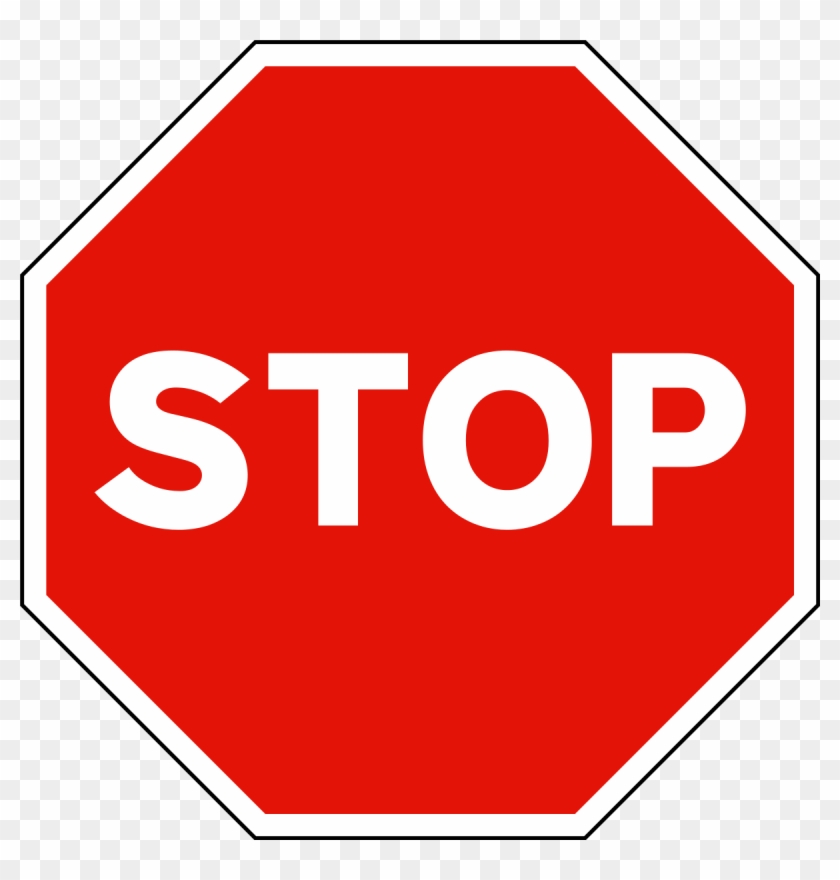 Microsoft Clipart Stop Sign - Sign And Symbol In Road #136106