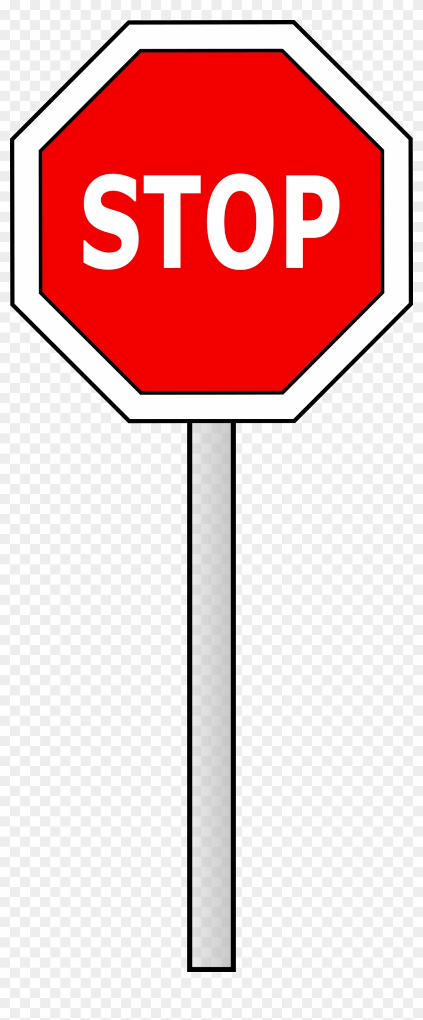 Clipart - - Stop Sign Clipart Png #136111