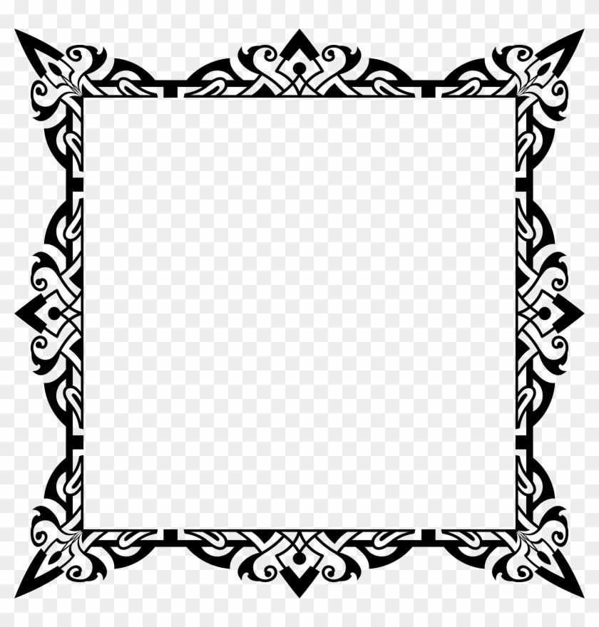 Big Image - Vintage Abstract Borders Transparent #136397