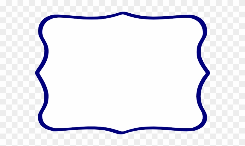 Frame Clipart Navy Blue - Frame Azul Escuro Png #136469