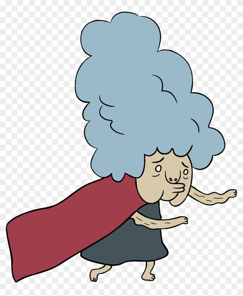 Cartoon Pictures Of Old Ladies - Adventure Time Old Lady #136642