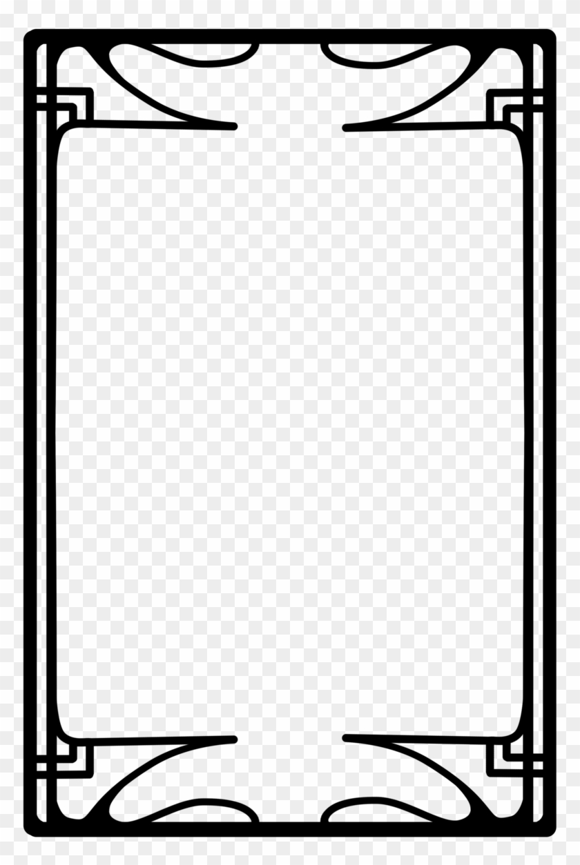 Images For Art Deco Png - Tarot Card Frame #136662