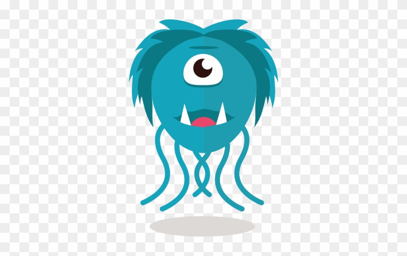 Cute Fun Monster Clipart - Monster Clip Art #136727