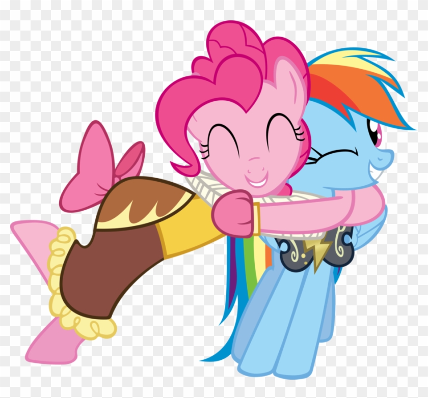 More Like Mlp Chocolate Fountain Vector By Baraniruchu - Rainbow Dash Pinkie Gif #136738