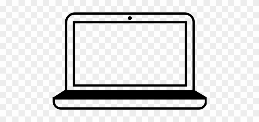 Open Laptop With Webcam Vector Clip Art - Laptop Clipart #136750