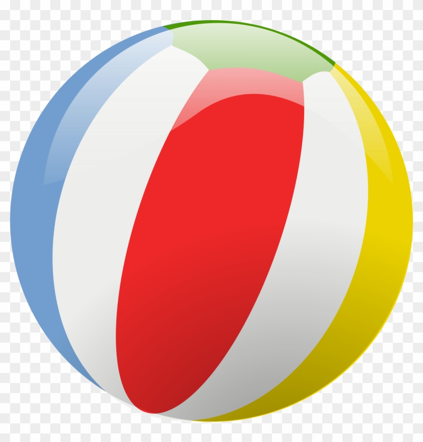 Beach Ball Vector - Beach Ball Transparent Background #136876