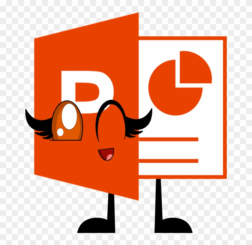 Powerpoint Is A Female Microsoft Office Application - Logo De Power Point Gif #136975