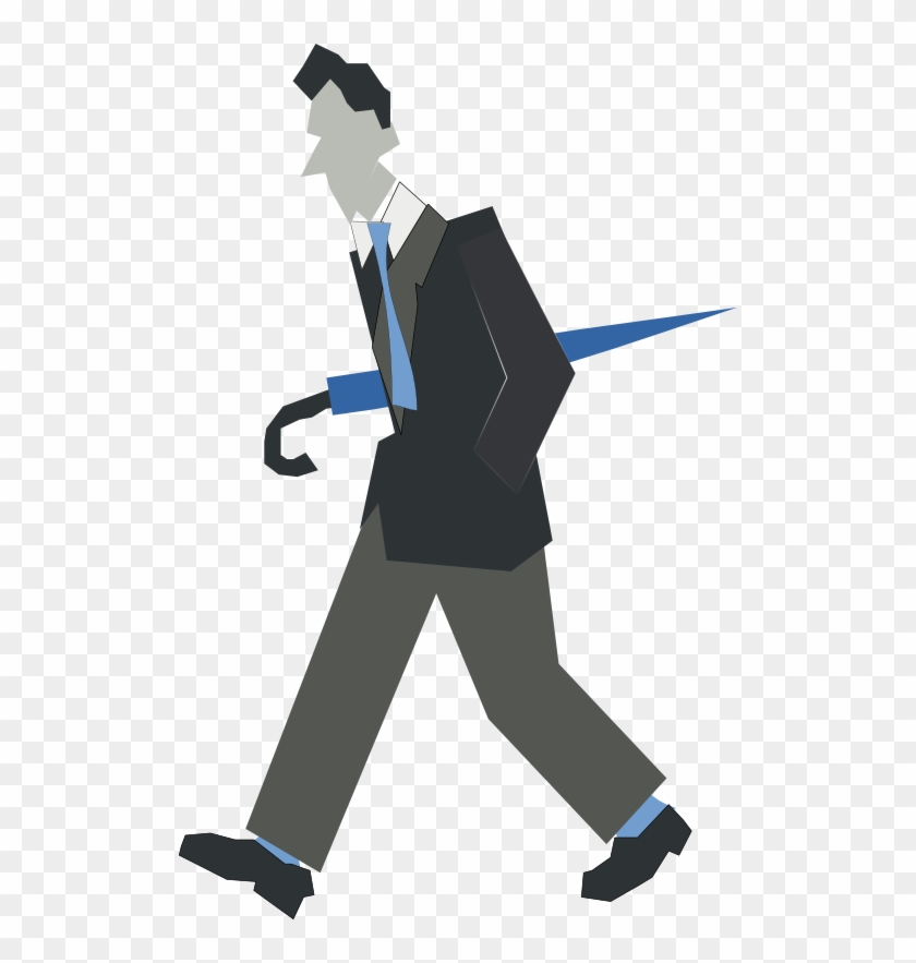 Person Walking Clipart - Walking Man Clipart #137031