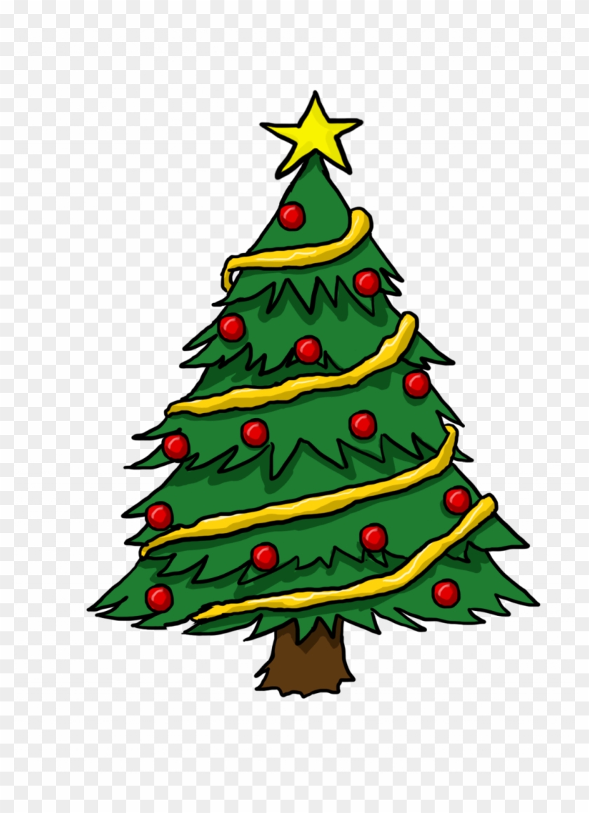Christmas ~ Christmas Clip Art Free Online Microsoft - X Mas Tree Clipart #137150