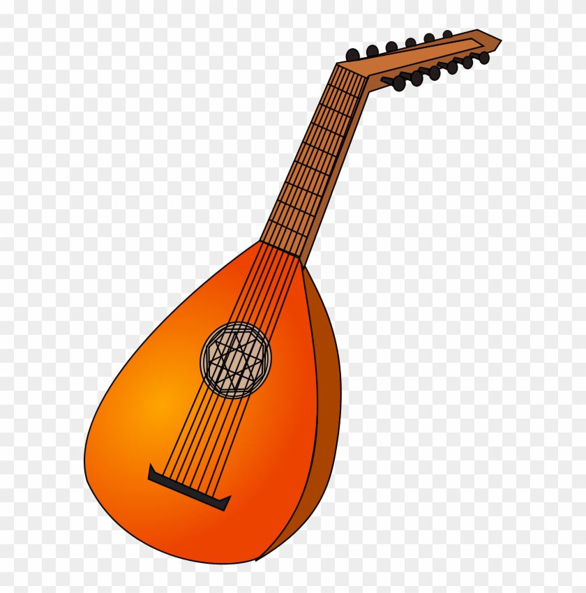 Clip Art Tags - Lute Clipart #137190