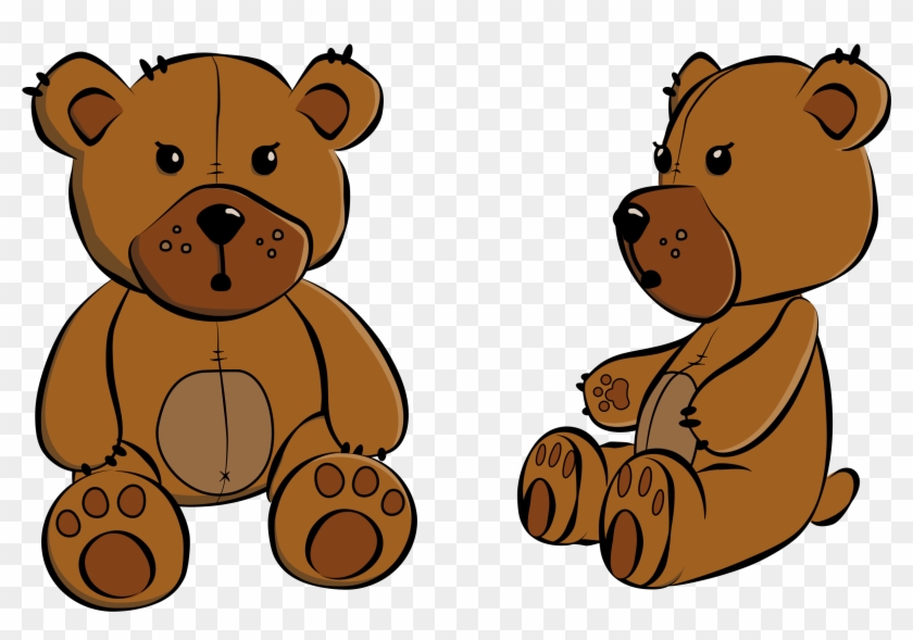 Teddy Bear Clipart Transparent - Teddy Bear Sitting Clipart #137235