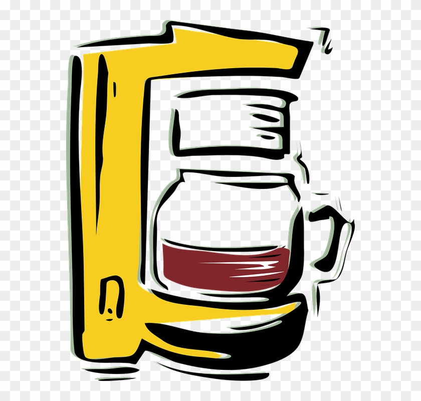 Coffee Maker Pot Drip Auto Caffeine Electric - Coffee Maker Clip Art #137471