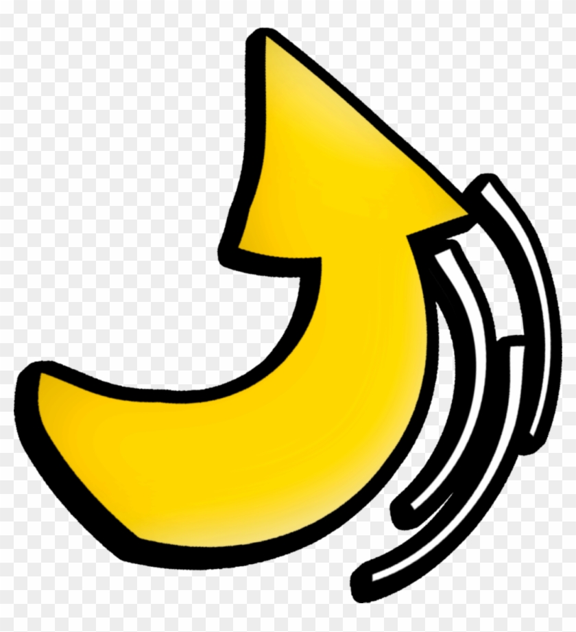 Yellow Up Arrow Clip Art By Redflyninja - Deviation Clipart #137597